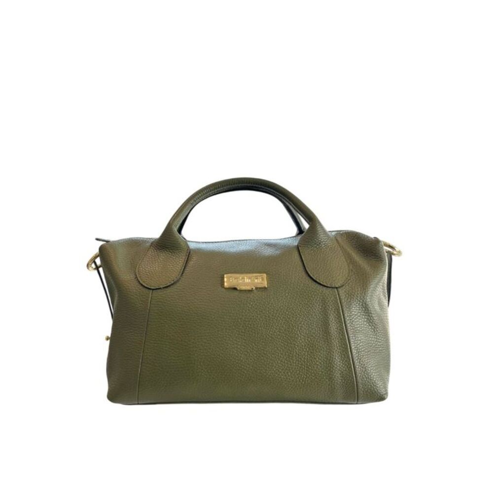 Baldinini Trend Green Leather Women Women's Handbag